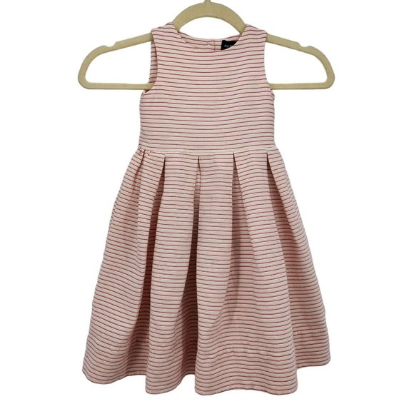 Ralph Lauren Other - Ralph Lauren Striped Sleeveless Pink White Dress Girls Toddler 2/2T